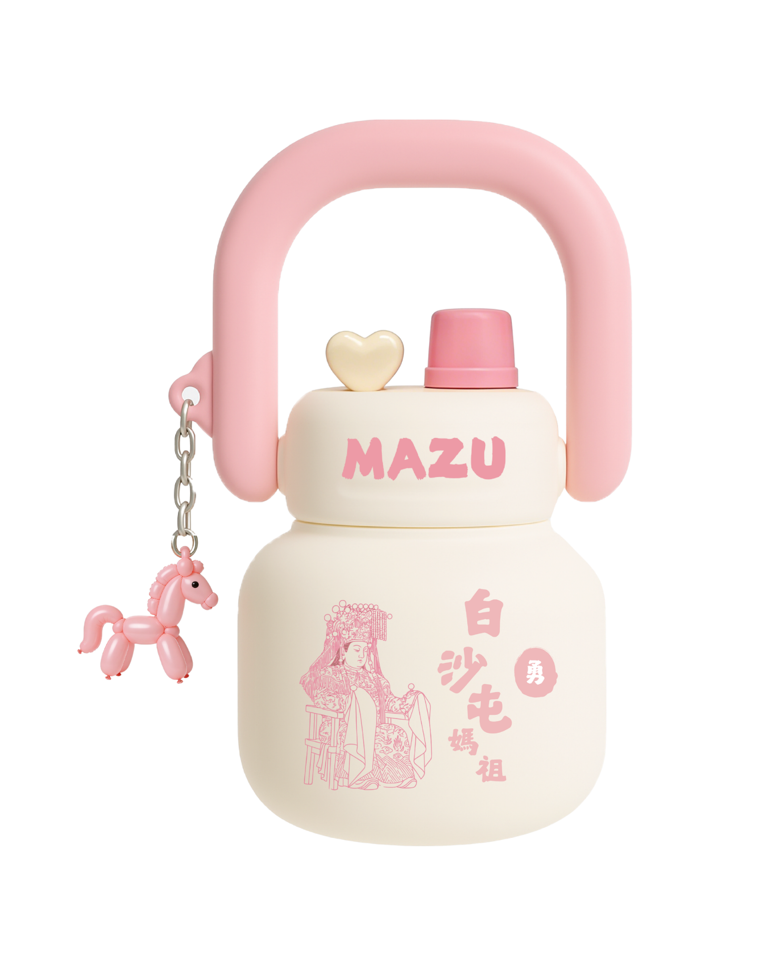 白沙屯媽祖 - 發財拎拎壺 (拱授認證：114191)