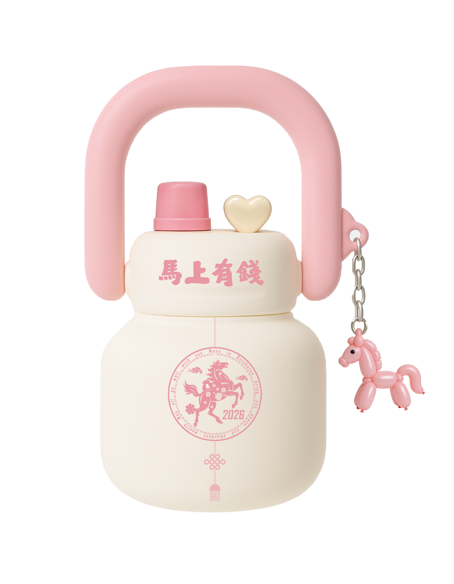 白沙屯媽祖 - 發財拎拎壺 (拱授認證：114191)