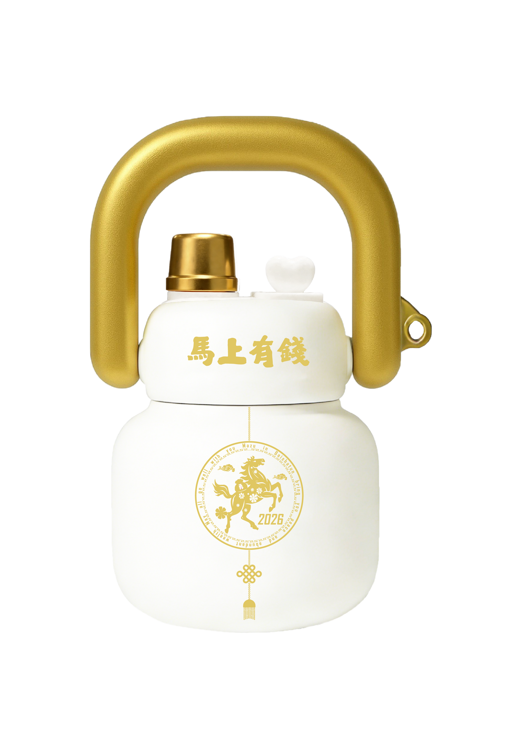 (金)白沙屯媽祖 - 發財拎拎壺 (拱授認證：114191)